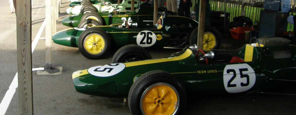 Green Lotus cars